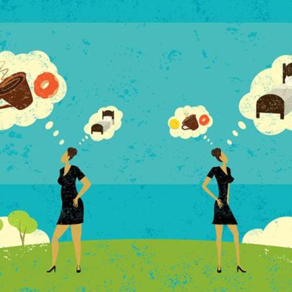 illustration of weight dreams