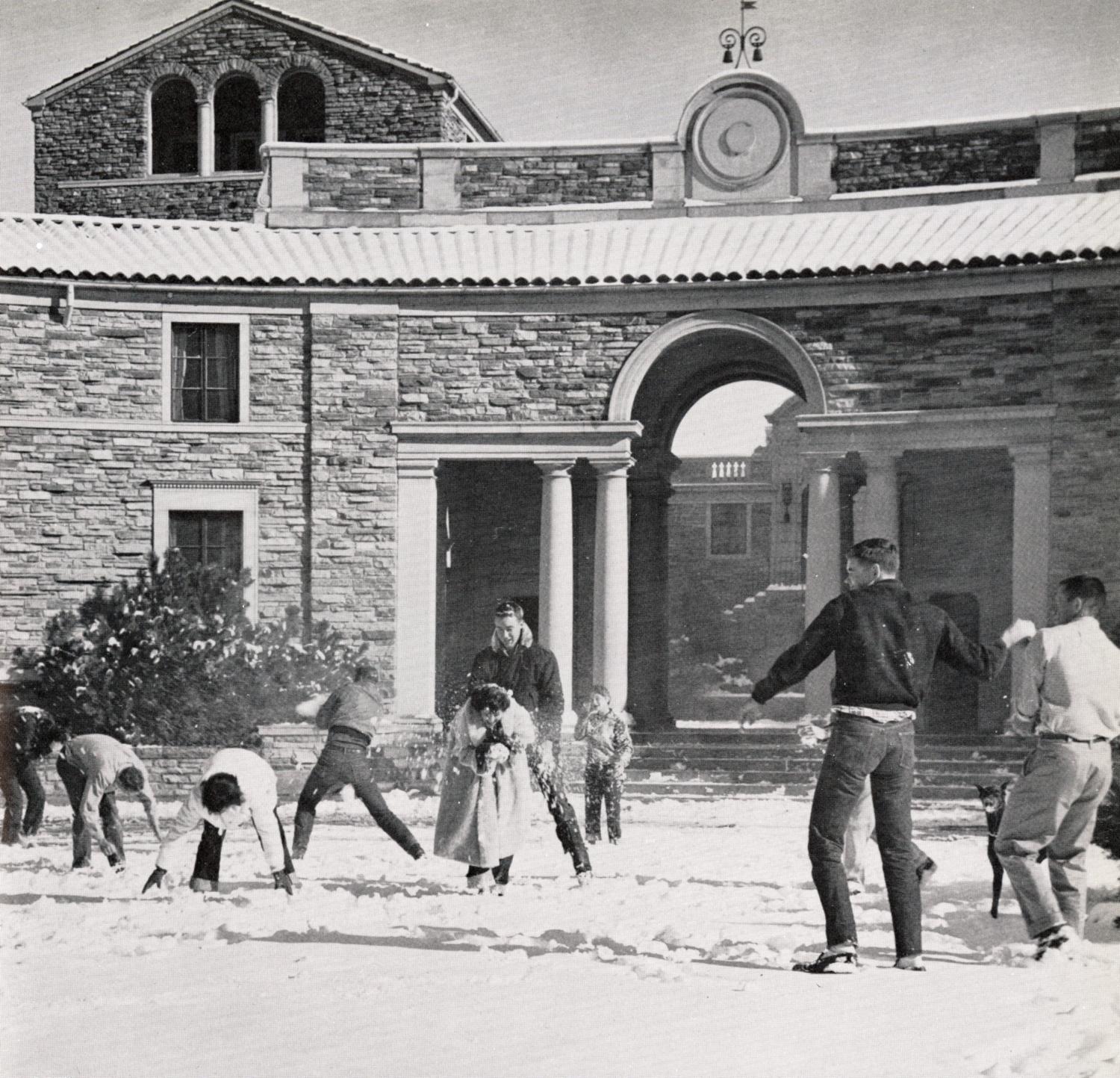 snowball fight