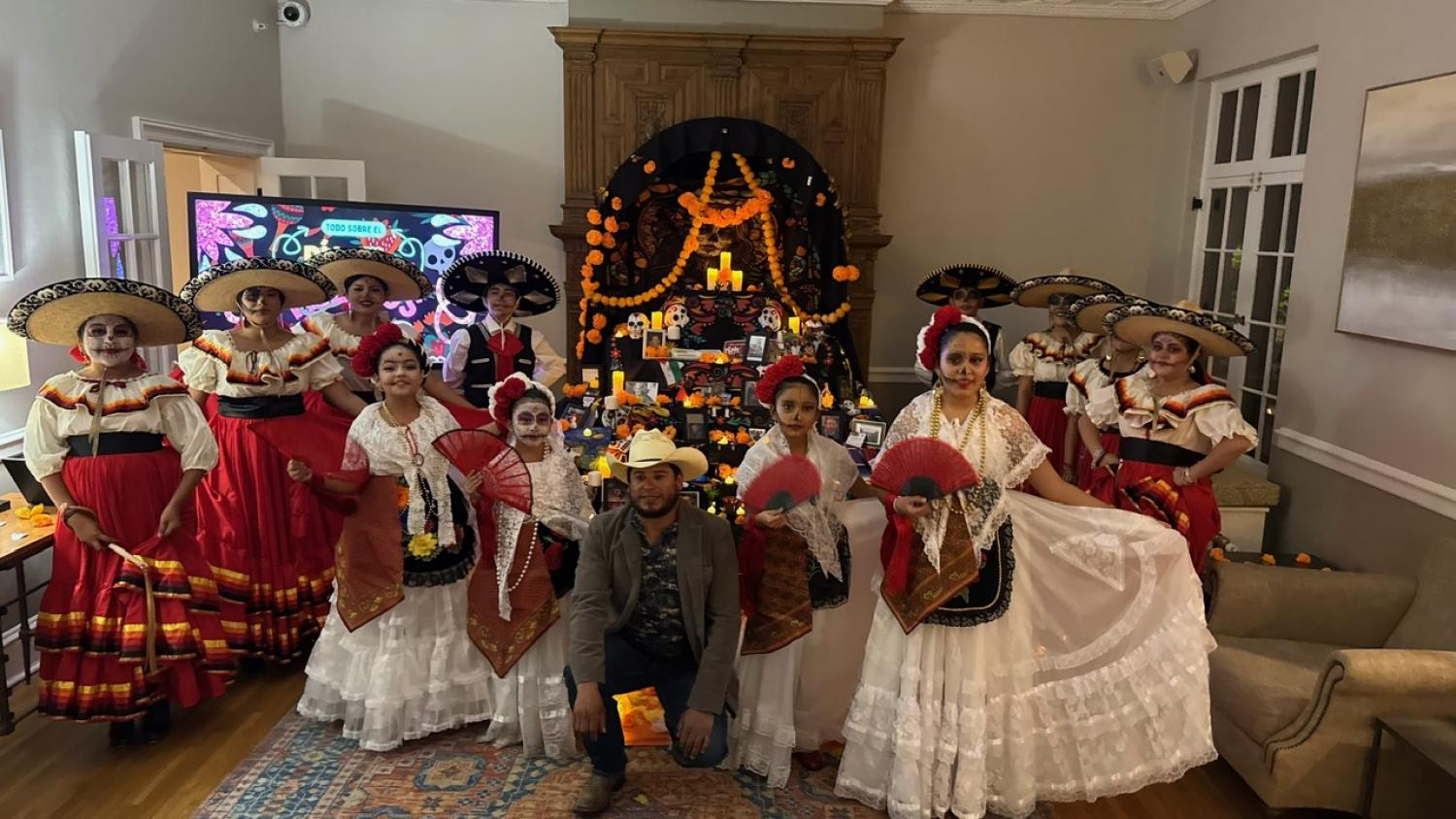 Dias de los muertos altar