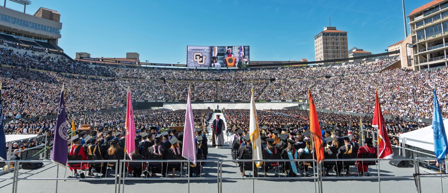 CU Boulder Commencement