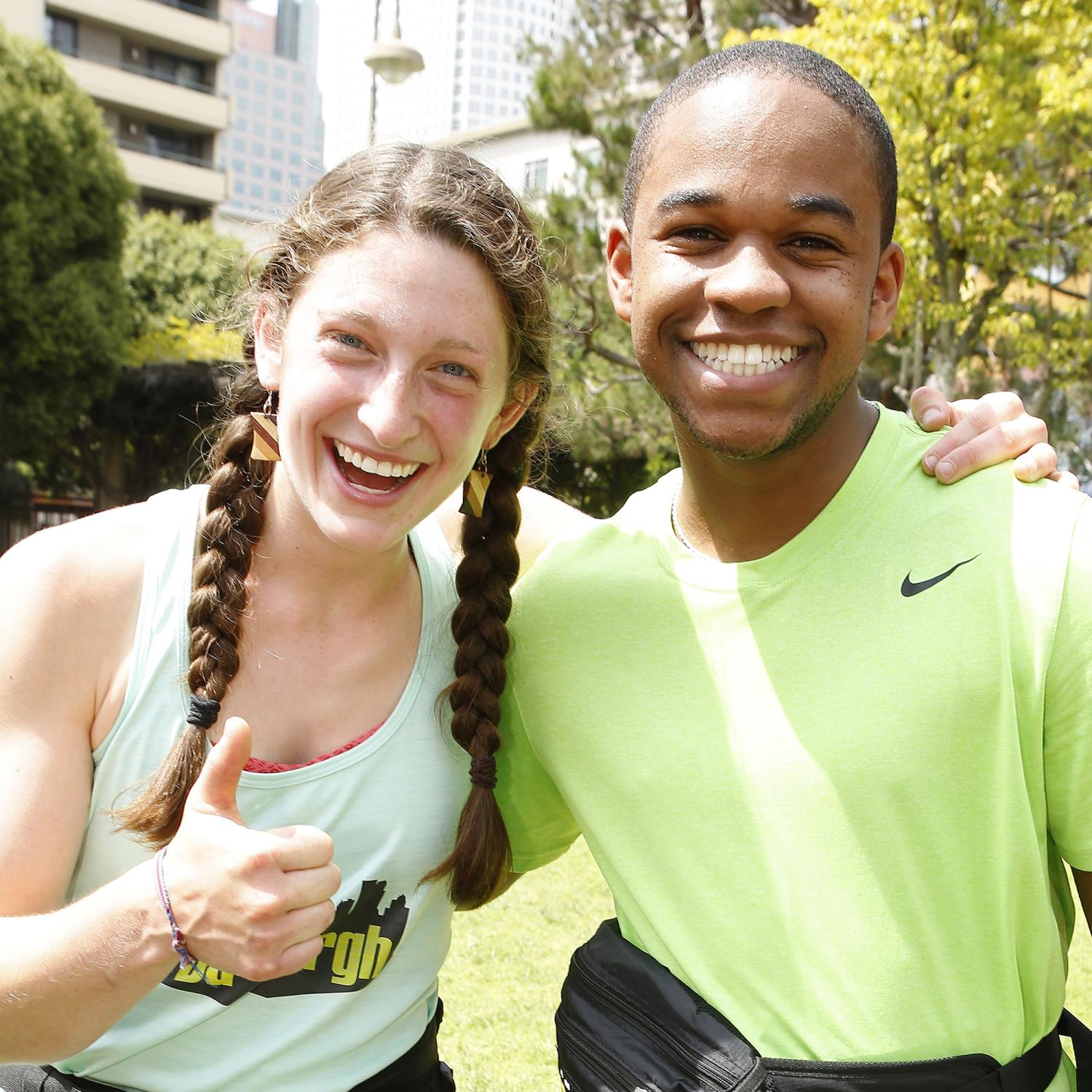 Floyd and Becca