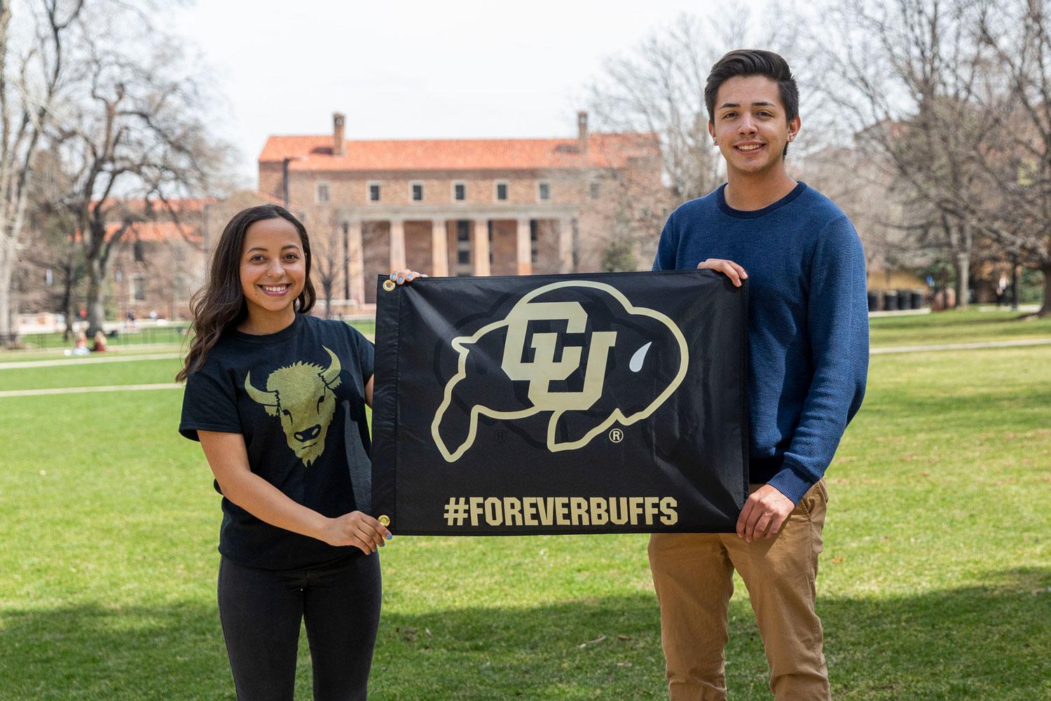 Forever Buffs Jenny Simpson and Joe Klecker
