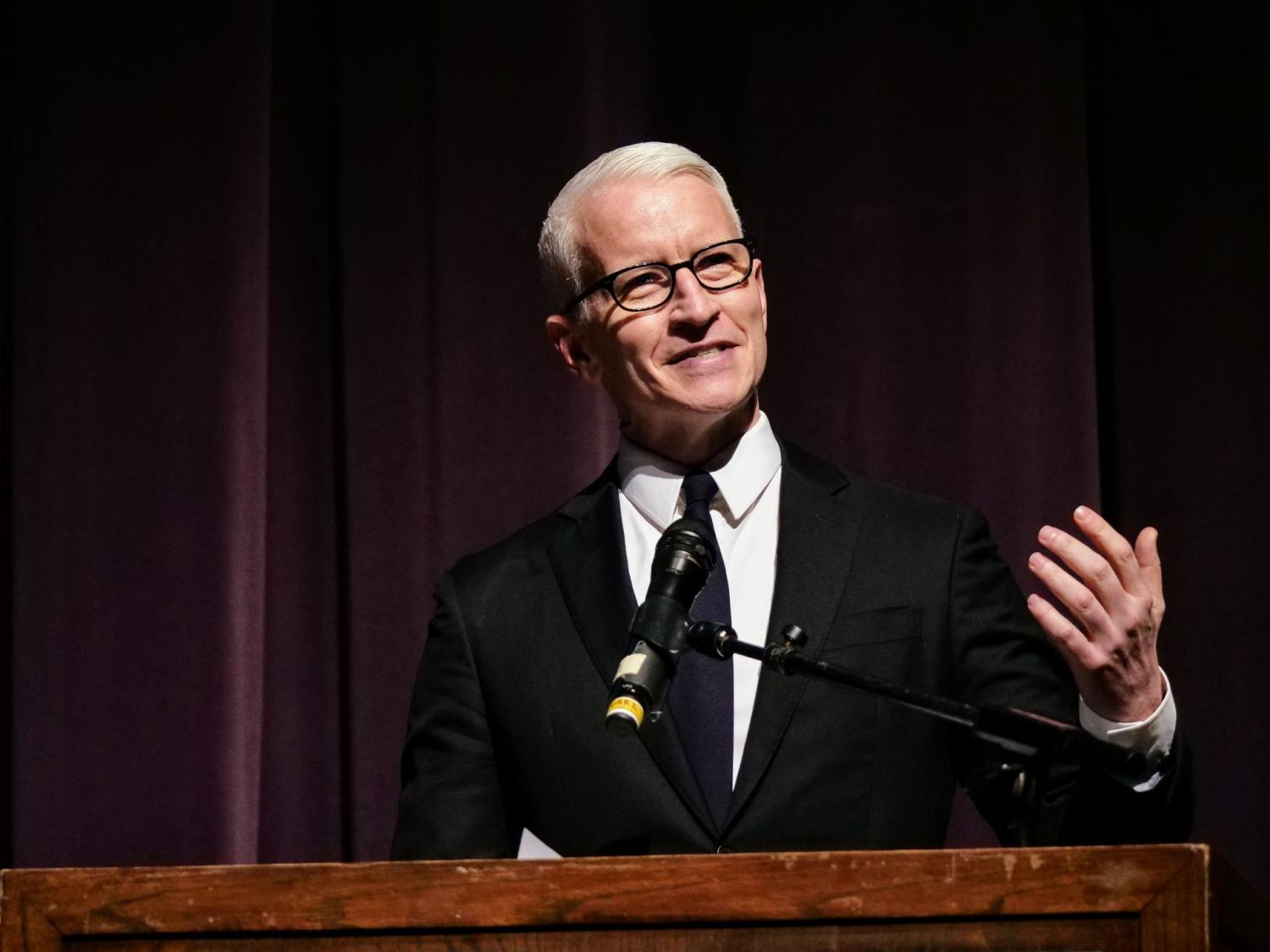 Anderson Cooper at CU Boulder