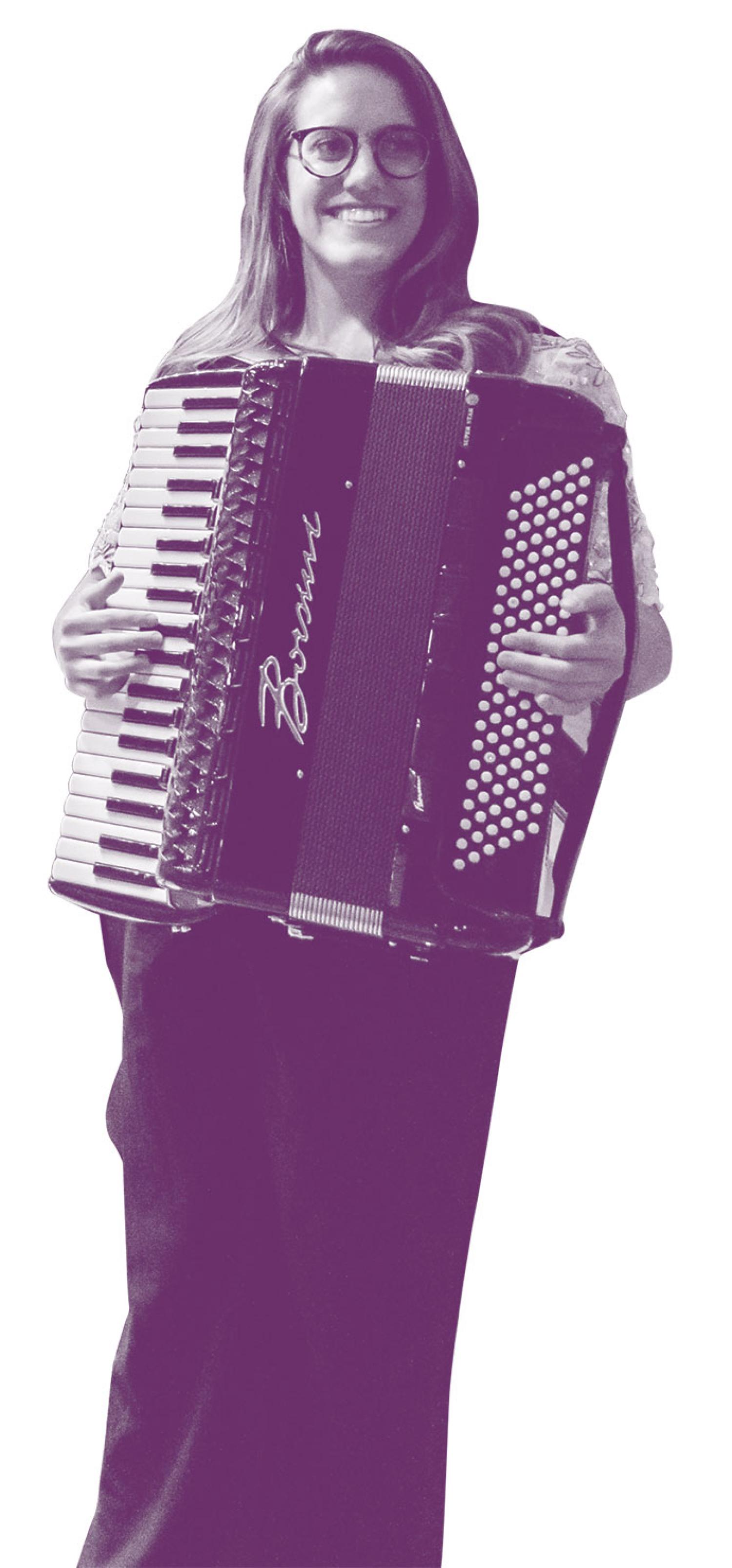 accordian player