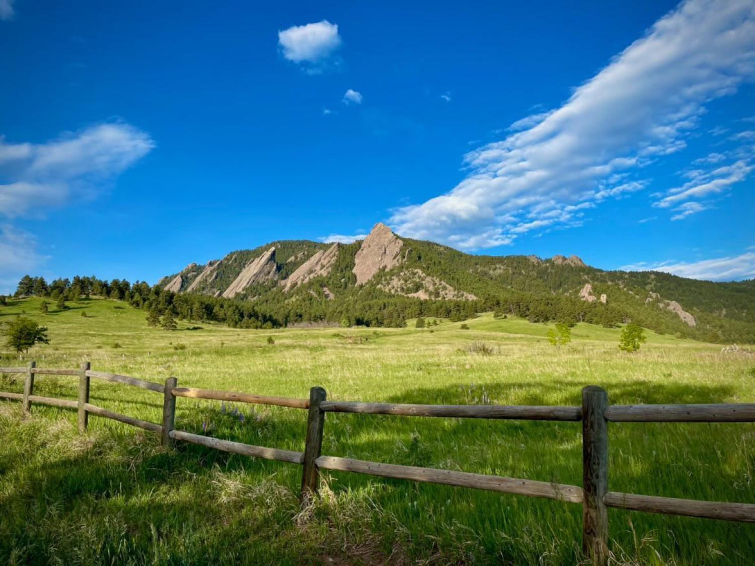 Landscape image of Chautauqua Park.