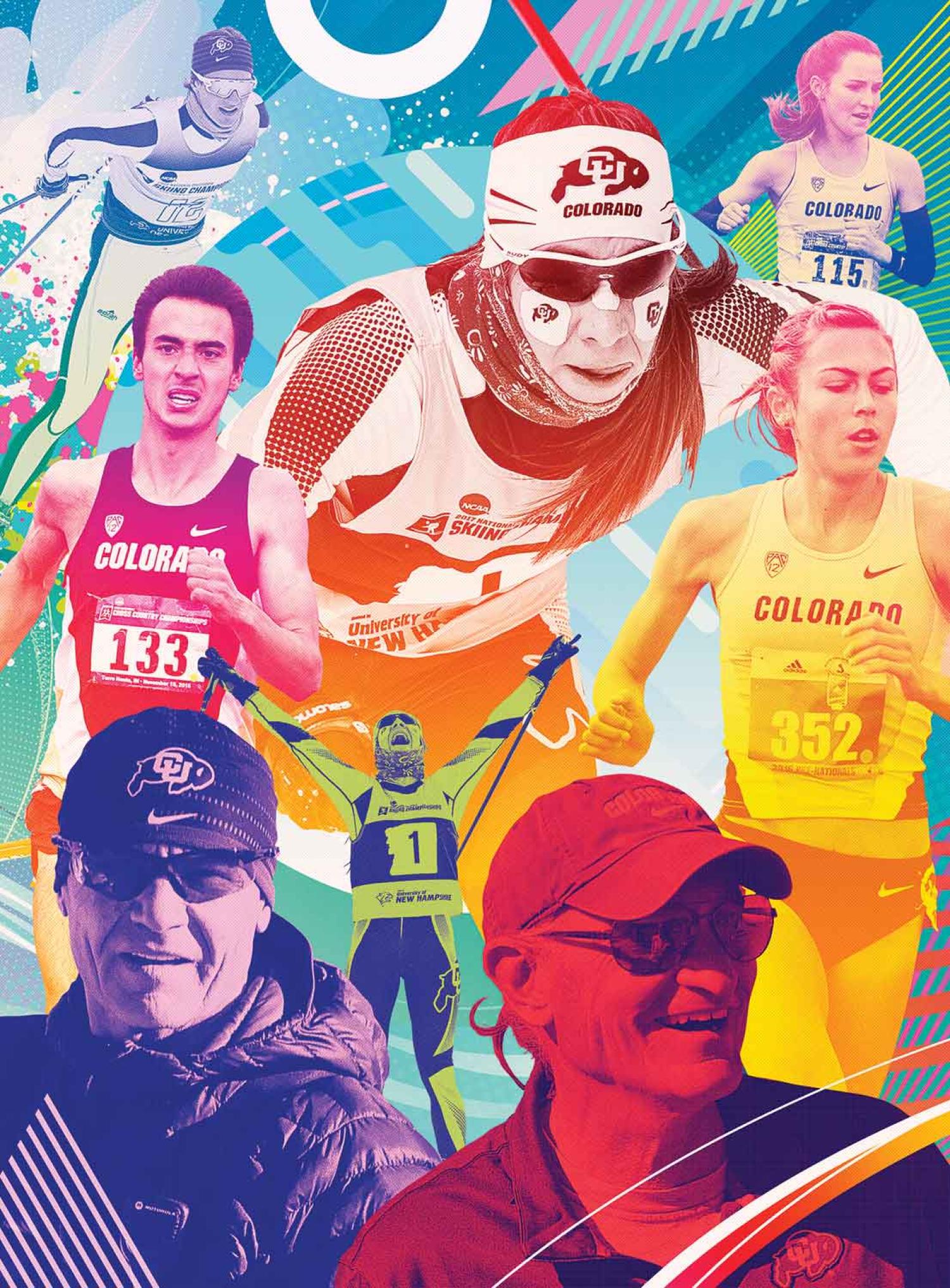 athlete illustration