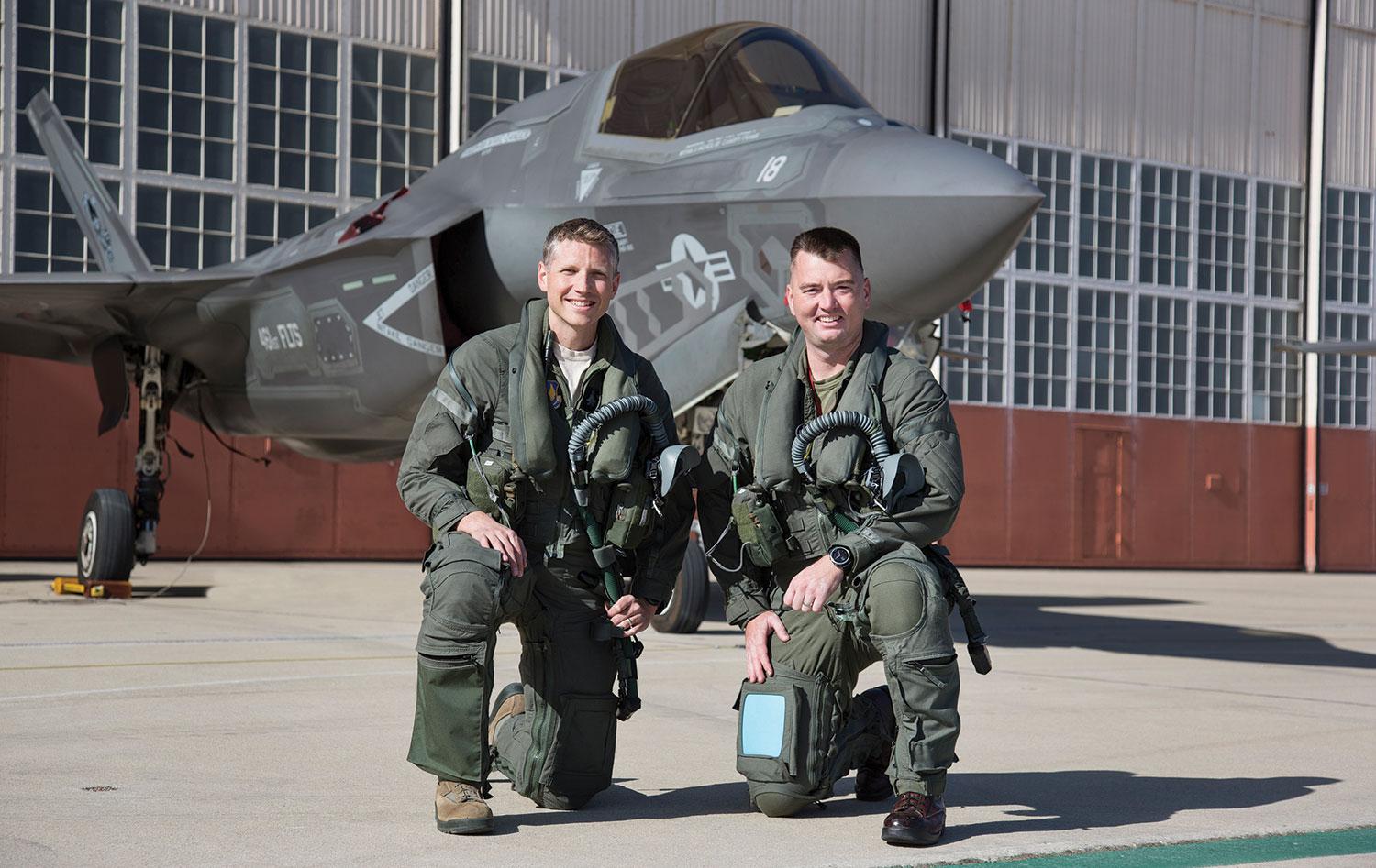 F-35 piltos