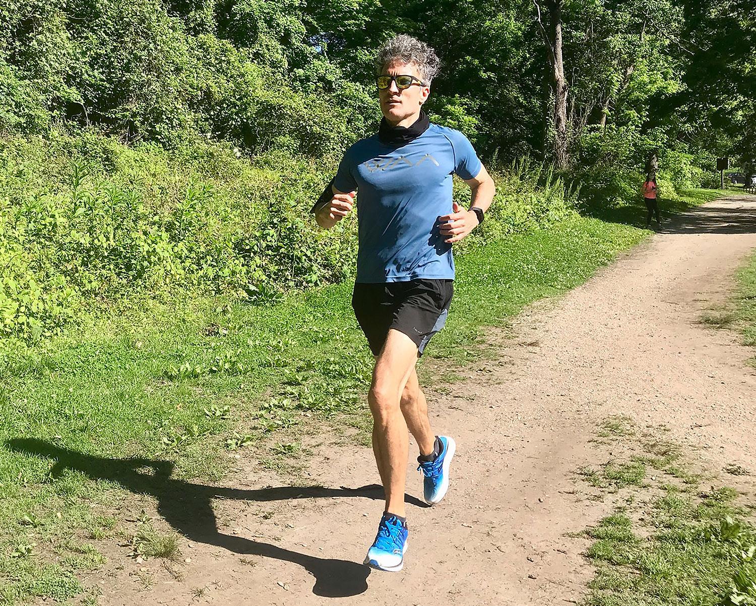 Corey Cappelloni running