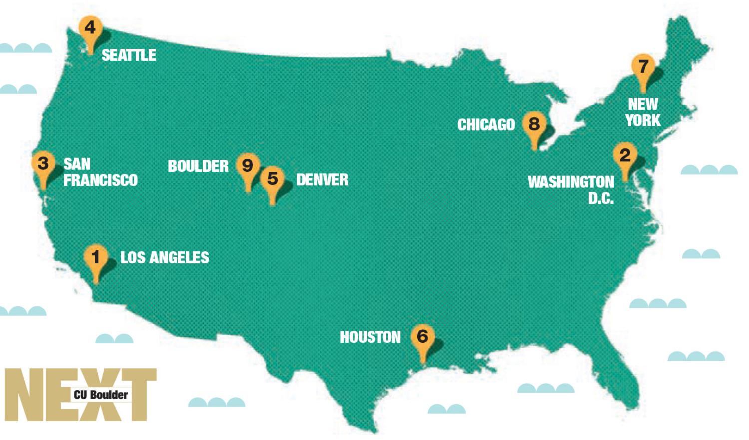 CU Boulder Next map