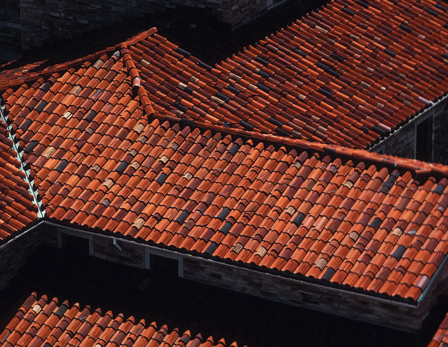 Roof of CU building
