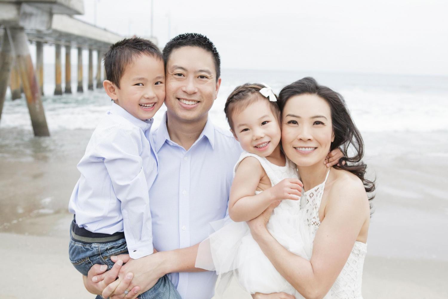 Edna Ma with her family