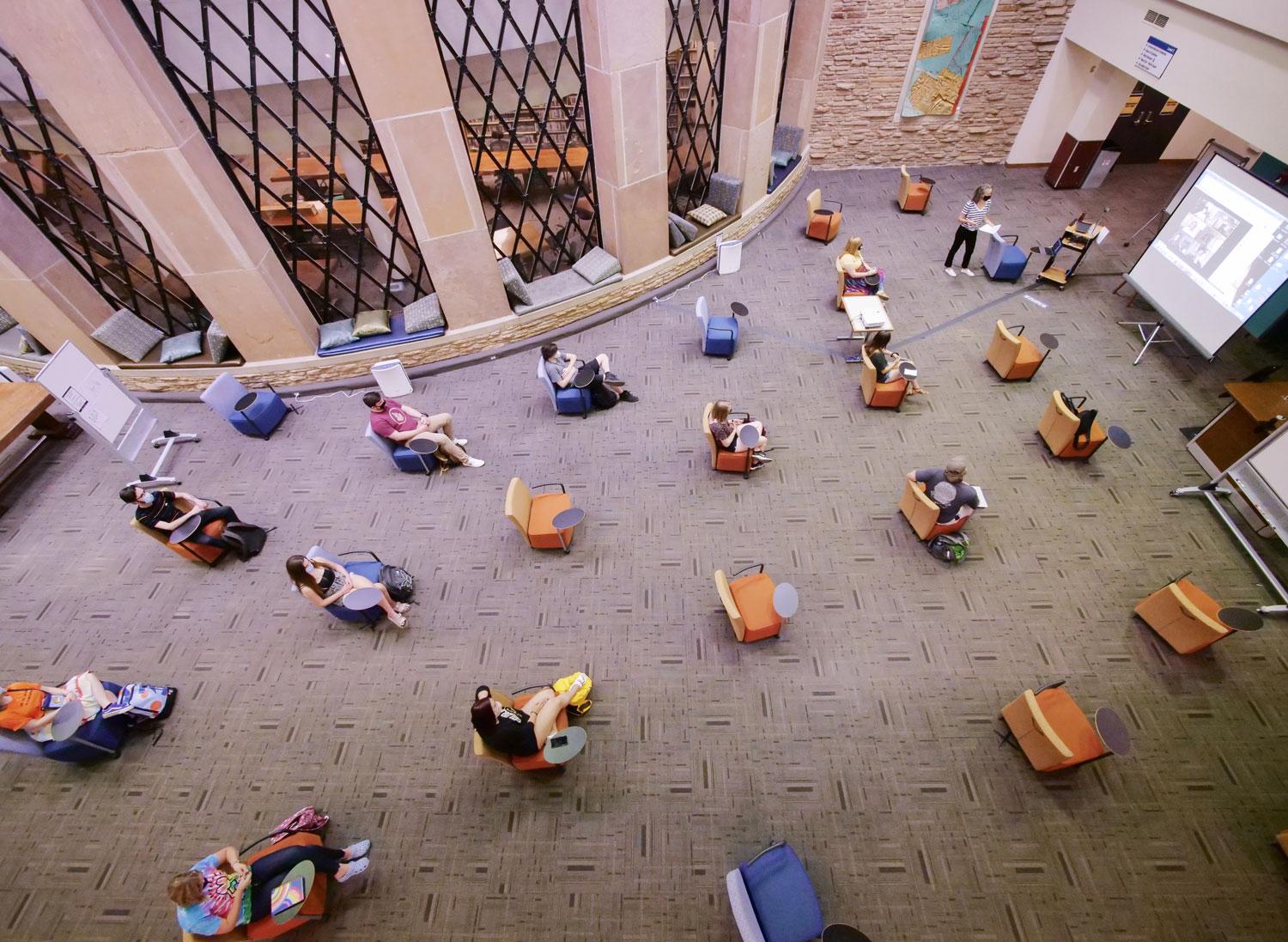 History Class in Norlin Library