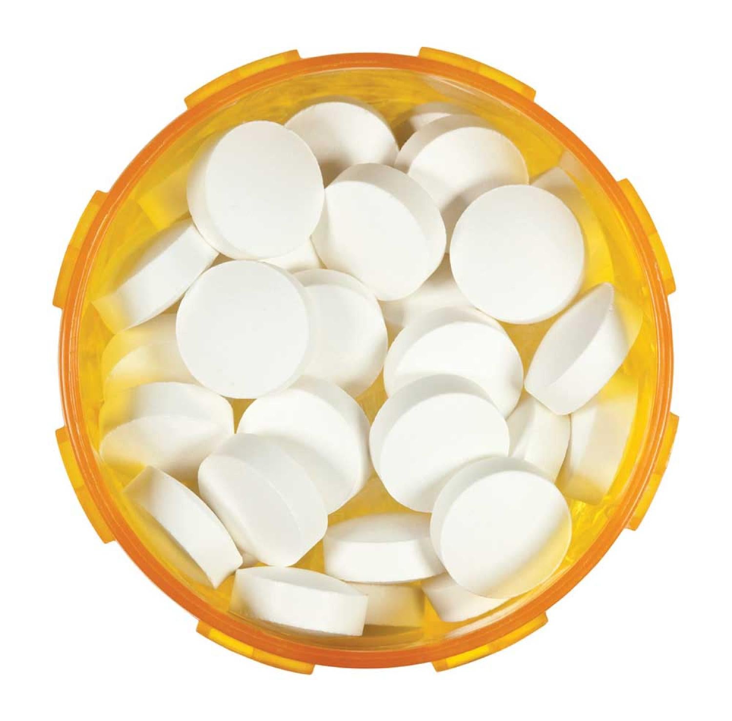 bottle of pills