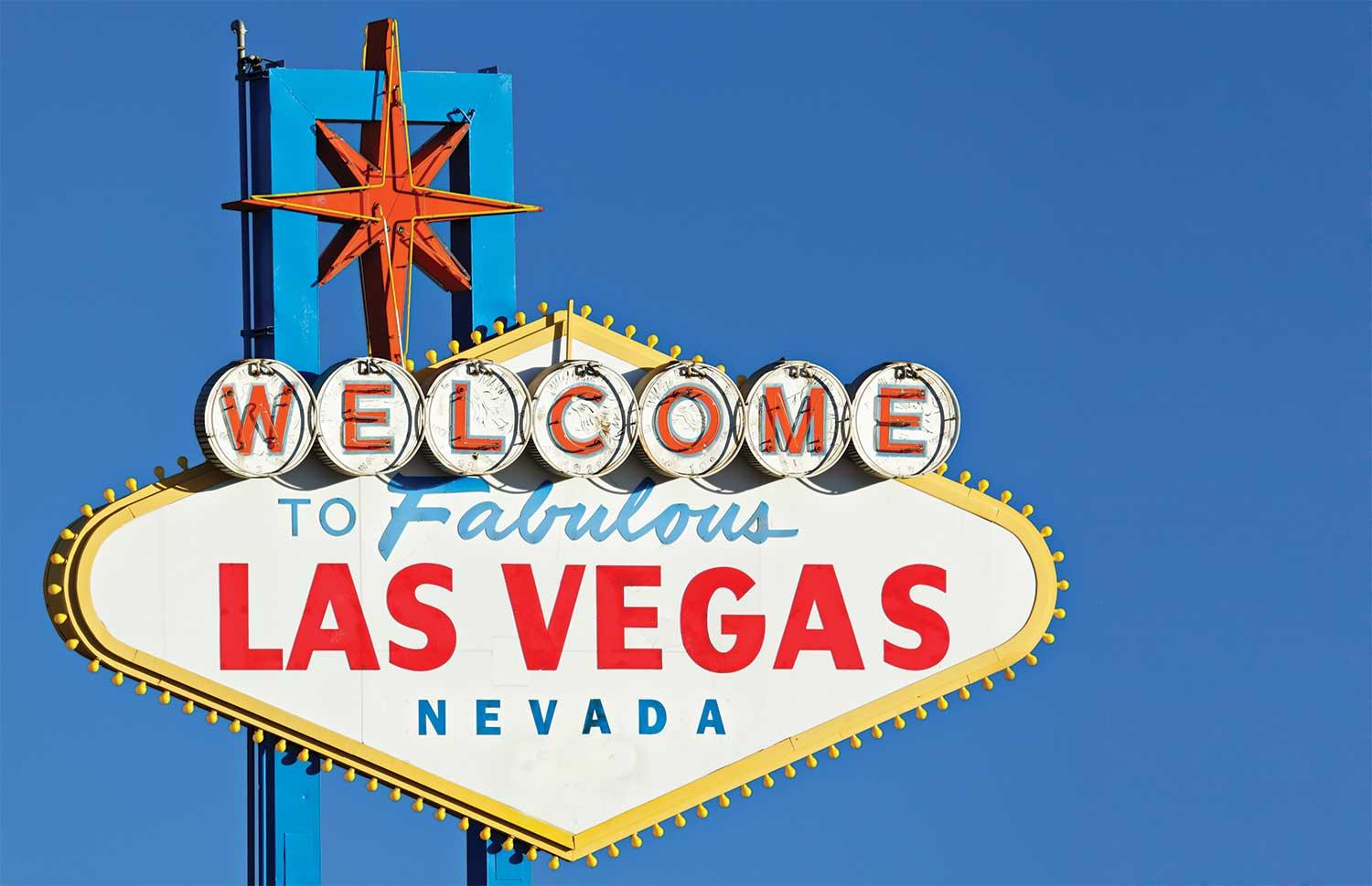 Welcome to Fabulous Las Vegas Nevada sign