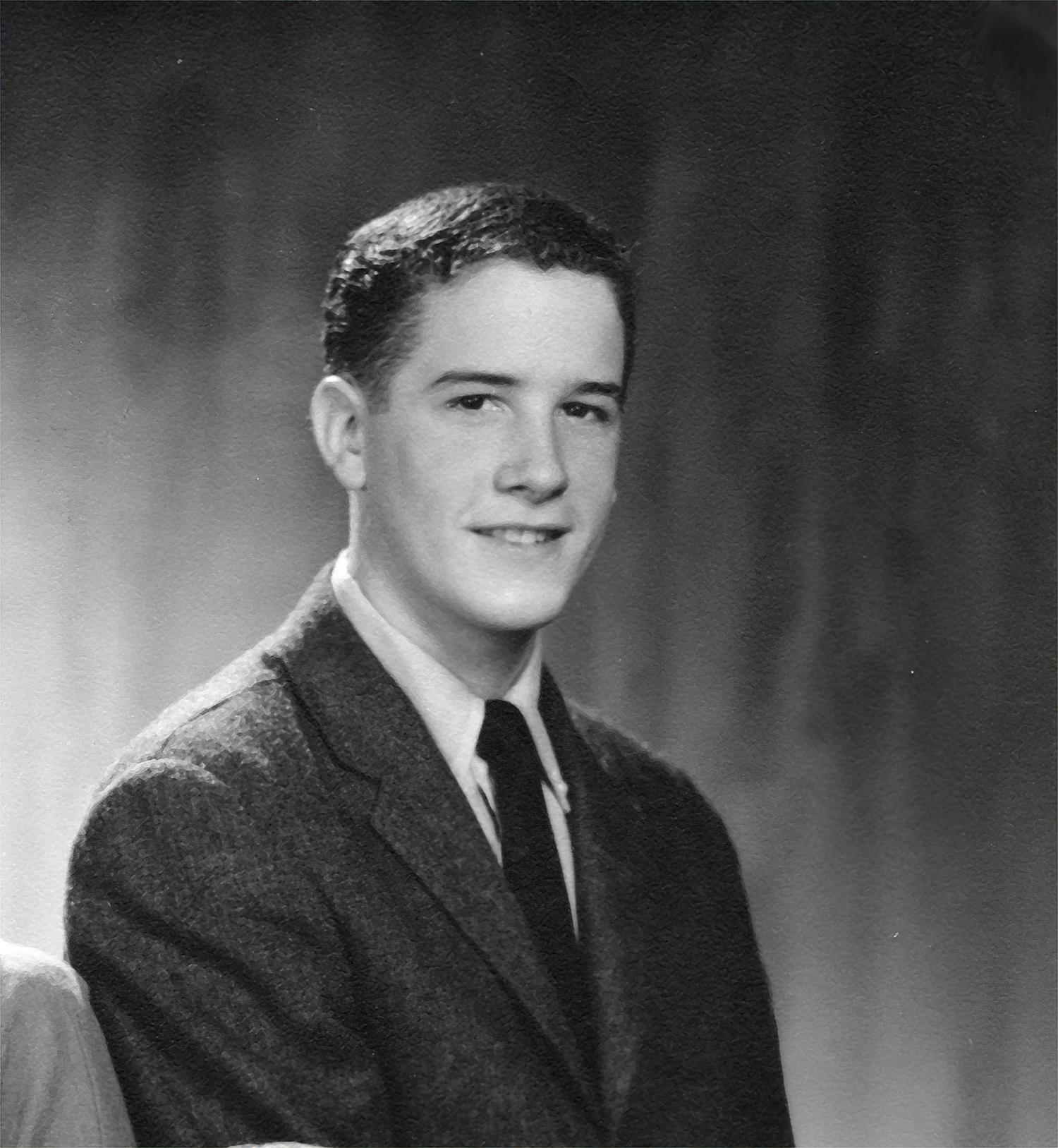 Frank Webb in high school