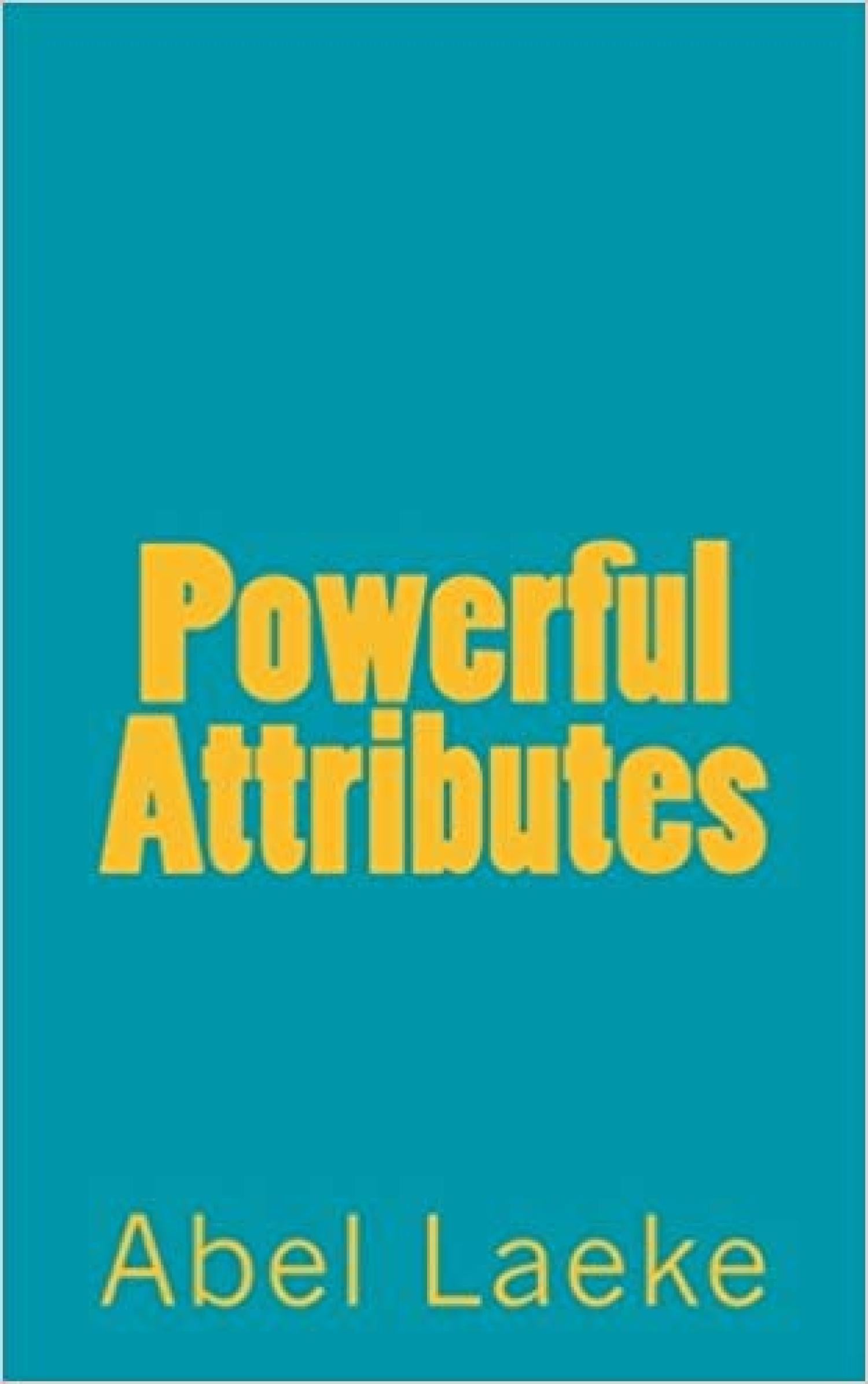 Book cover of Powerful Attributes