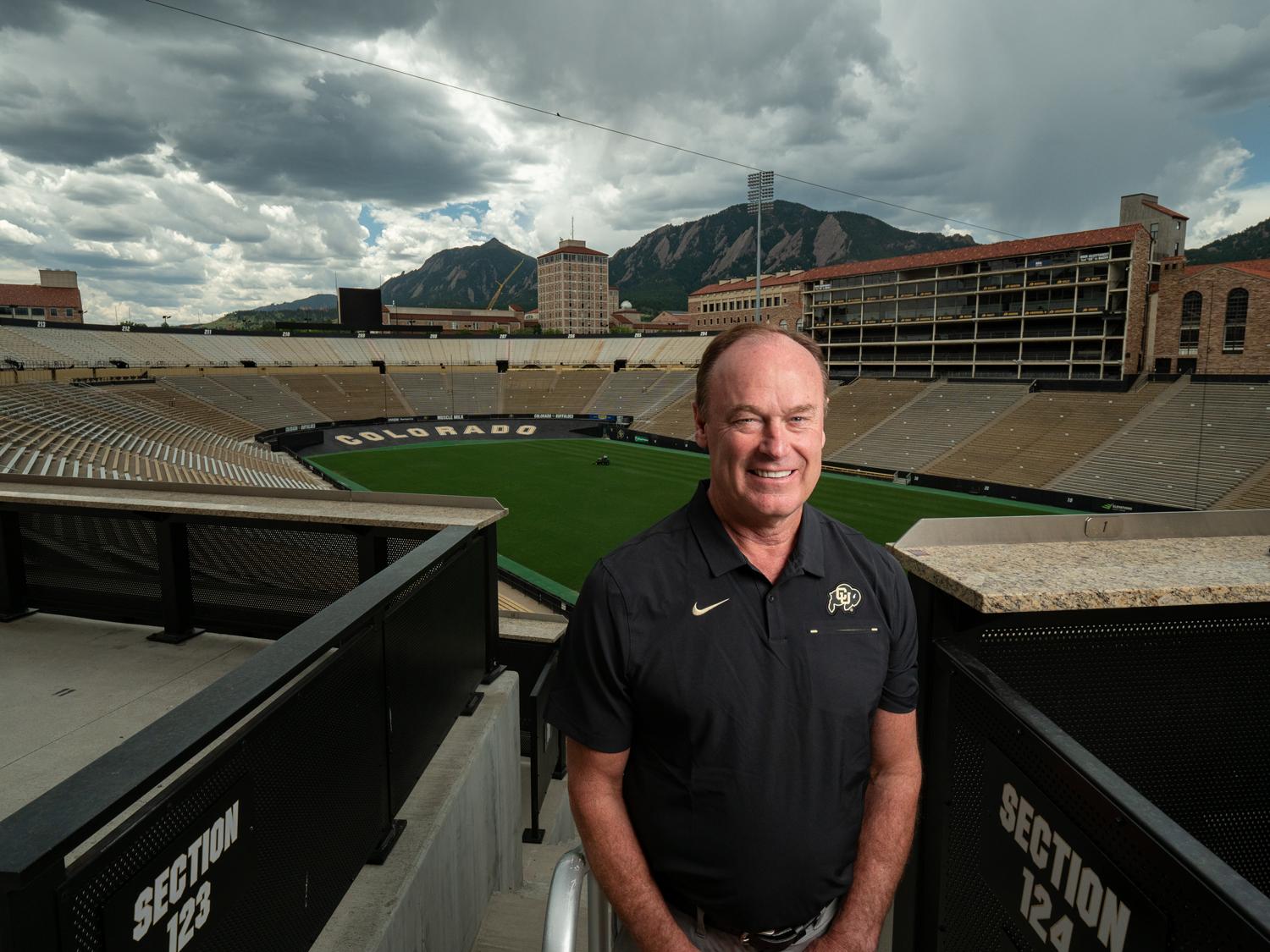 CU Athletic Director Rick George