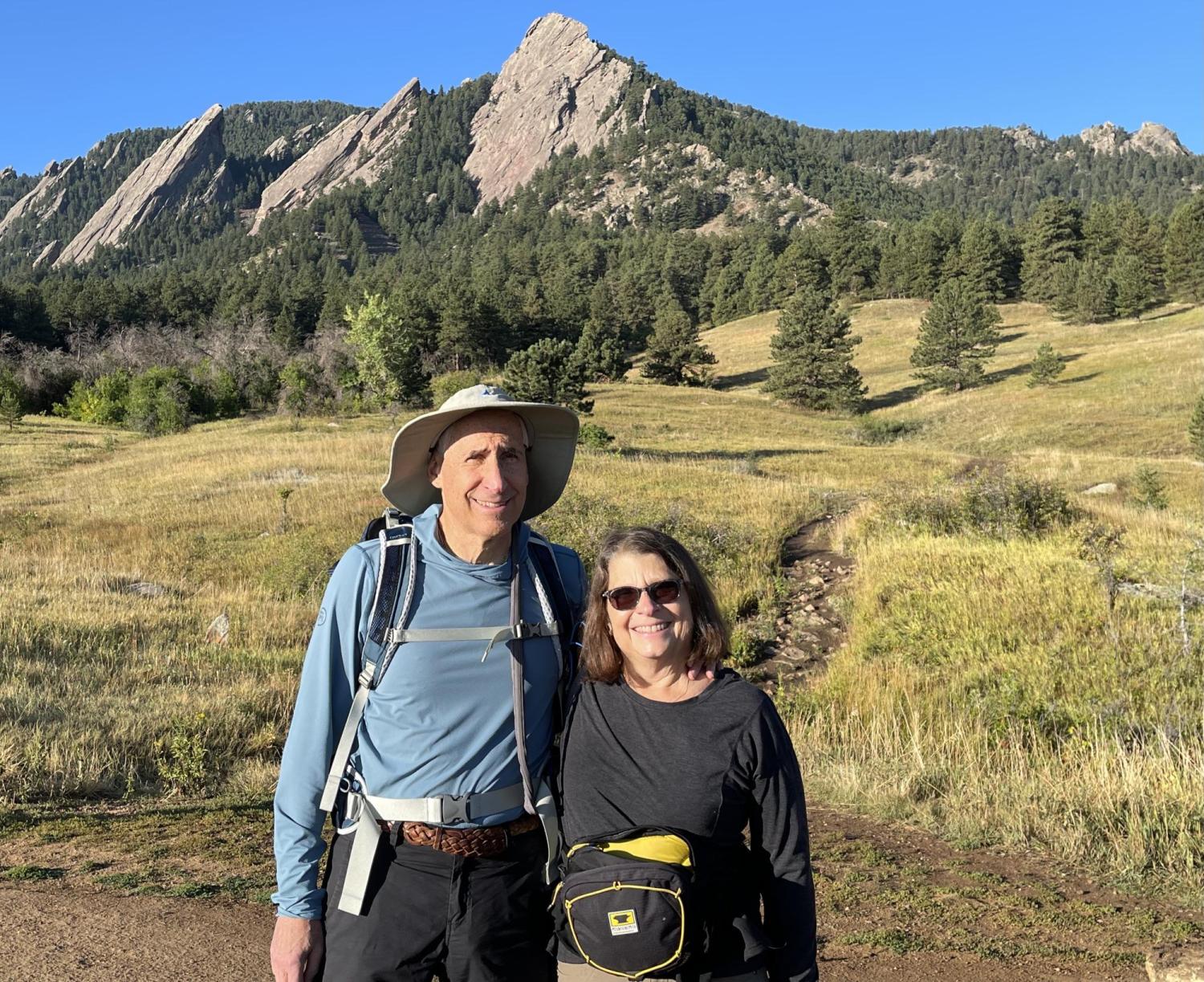 Sandy and Ira at Chautauqua