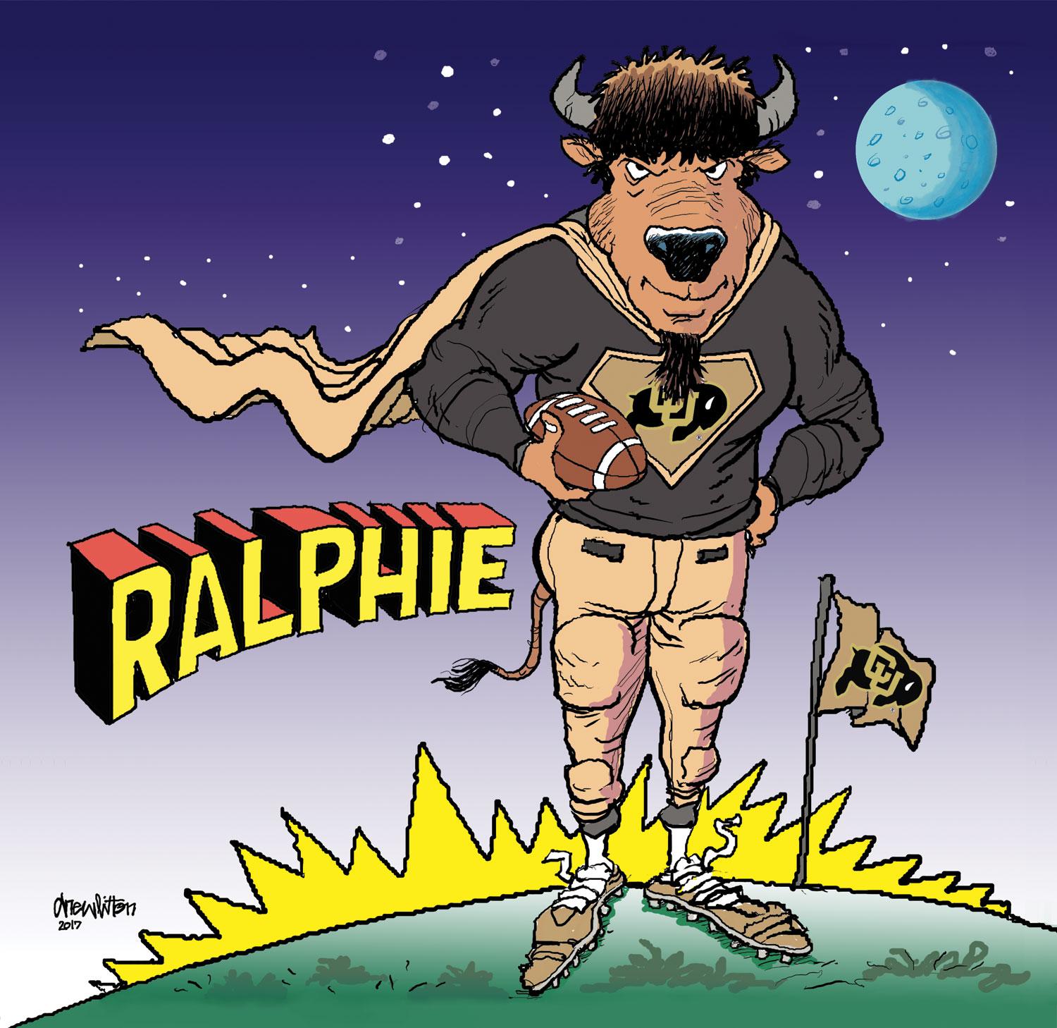 super ralphie illustration