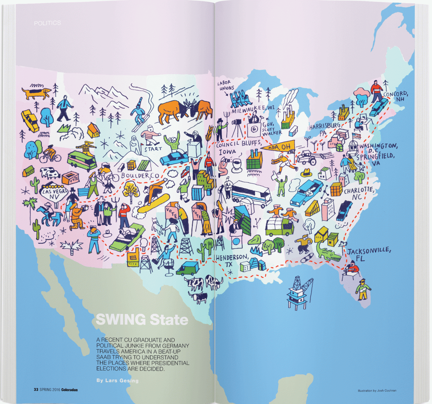 illustration of the U.S.
