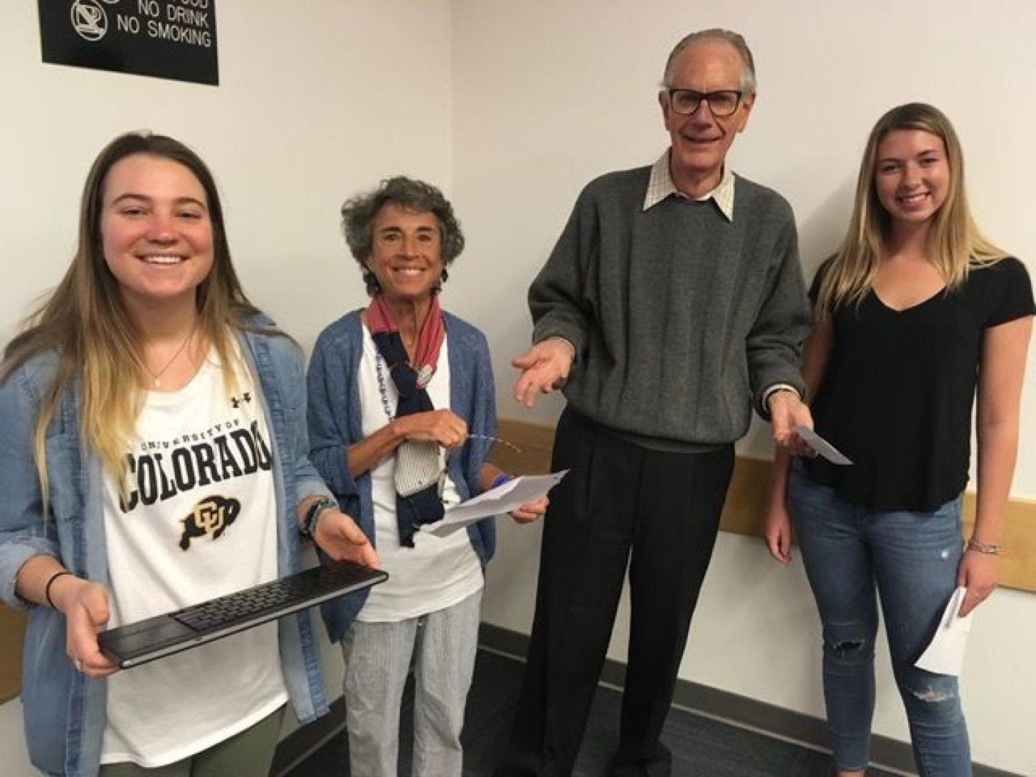 Group of intergenerational writers