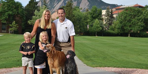 photo of ryan chreist and family