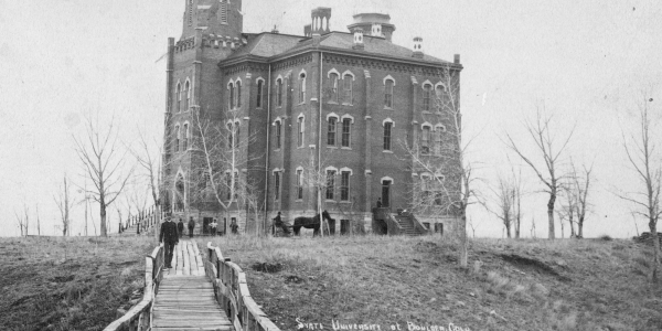 Historical image of Varsity Bridge