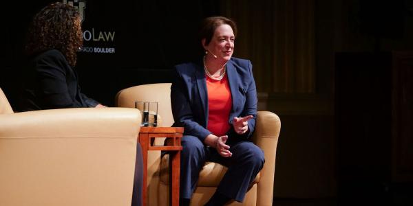 Justice Kagan at Stevens Lecture CU Boulder