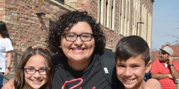 mentor and her menteers at CU Boulder 