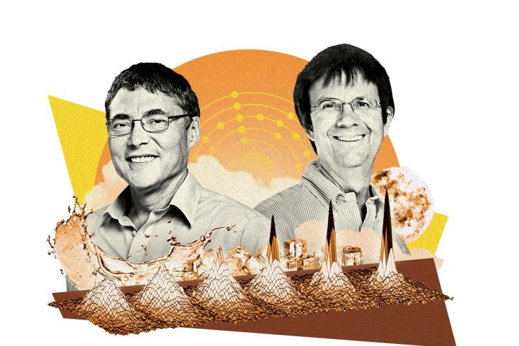 Carl Wieman and Eric Cornell