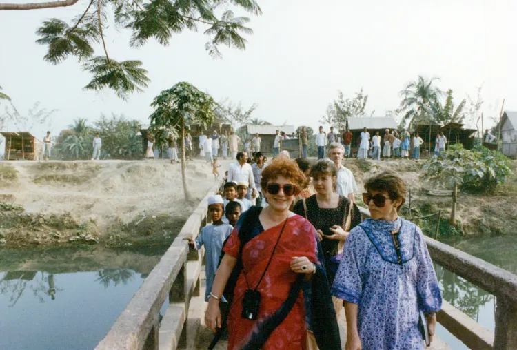 Jane Menken in Bangladesh