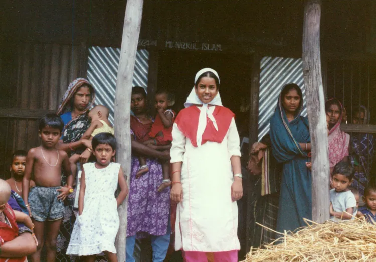 Jane Menken in Bangladesh