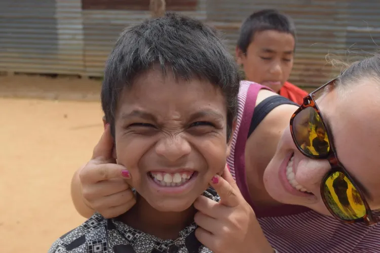 Kids in Kathmandu, Nepal