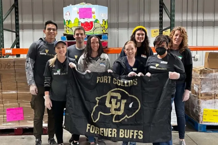 Buffs giving back in Fort Collins