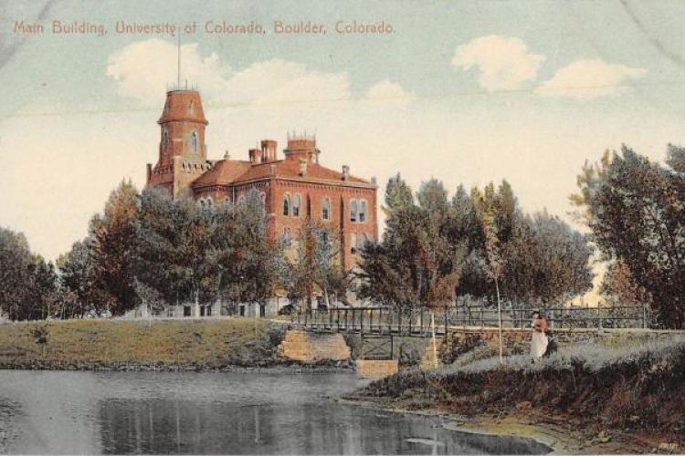 Old Main 1911 postcard