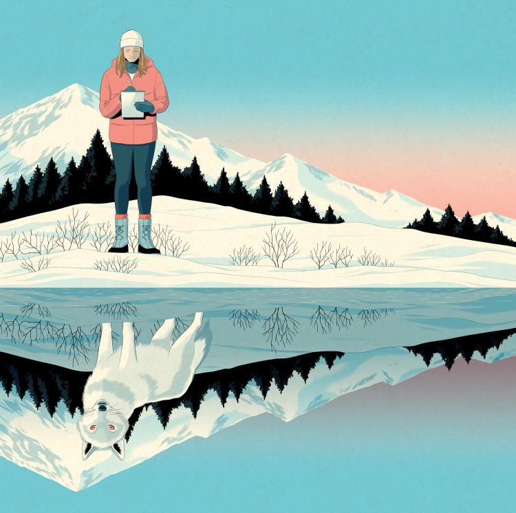Welcoming the Wolf illustration