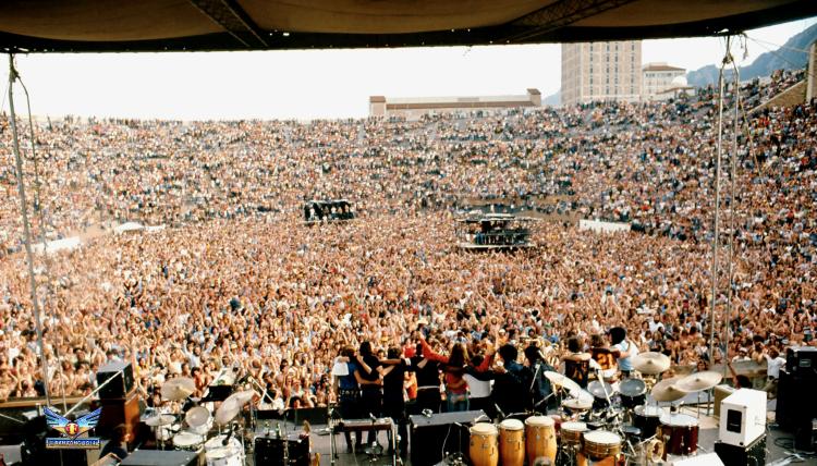 The Doobie Brothers on Folsom Field.
