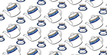 illustration of tea