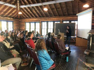 A course in session at the CU Mountain Research Station