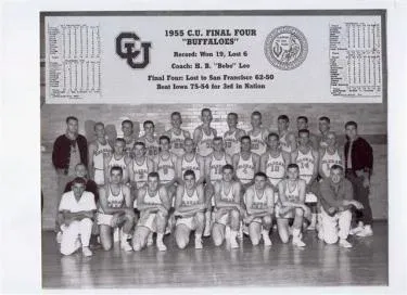 CU Mens Basketball 1955