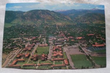 Aerial post card from 1940