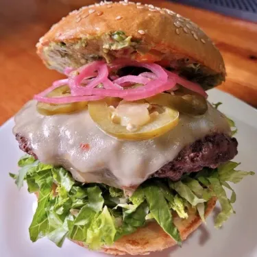 Burger from The Sink