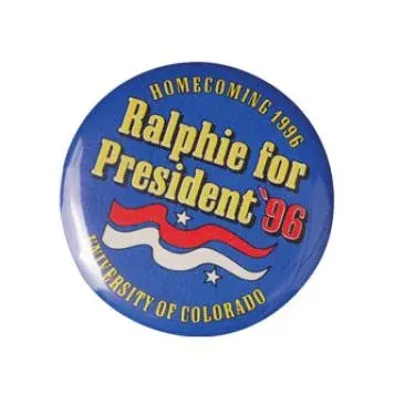 Ralphie for president button