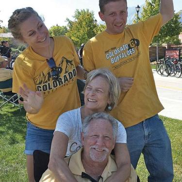 Dieter family on game day