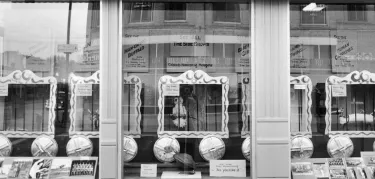 Window display on Homecoming