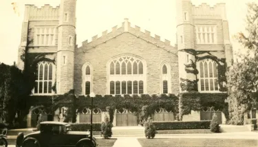Macky Auditorium in the 1900s