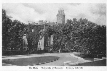 Old Main postcard