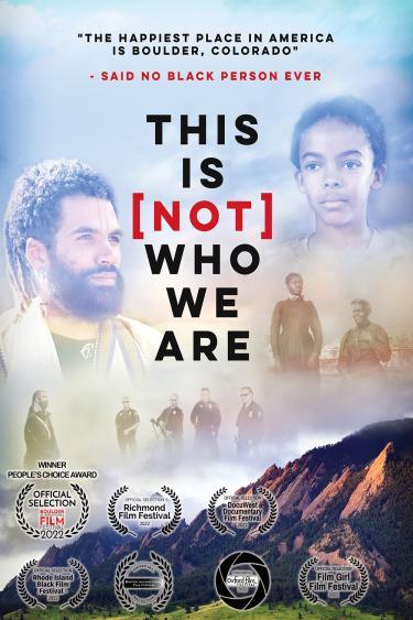 This is not who we are poster