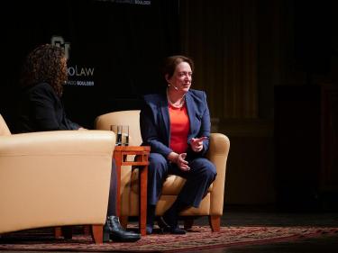 Supreme Court Justice Elena Kagan lecture at Macky Auditorium