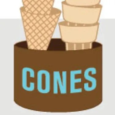 Ice cream cones image